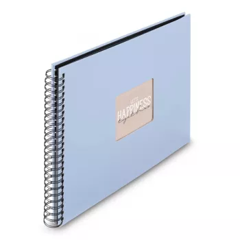 Hama 00009865 valokuva-albumi sininen 300 lehteä kierresidonta
