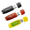 Intenso Rainbow Line USB-muistitikku 8 GB, USB-A 2.0, 3 kpl:n monipakkaus, monivärinen