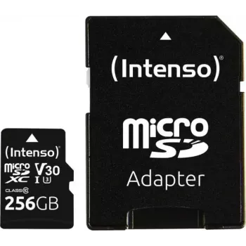 Muistikortti Intenso 3433492 256 GB MicroSDXC UHS-I