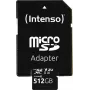 MicroSDXC-kortti Intenso 512 GB UHS-I luokka 10 3433493