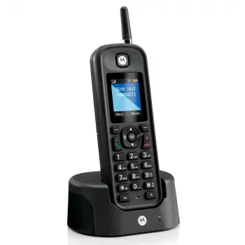 DECT-puhelin Motorola O201 soittajan tunnistus musta langaton luuri