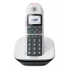 Motorola CD5001 DECT-langaton puhelin isoilla painikkeilla, valkoinen