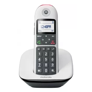 Langaton puhelin MOTOROLA CD5001 valkoinen DECT 1,8 GHz, yksi luuri