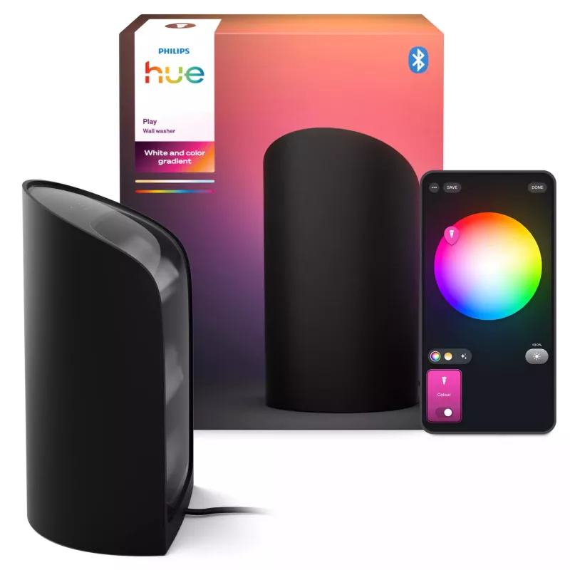 Philips Hue Play Wall Washer, musta, EU/UK