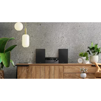 Philips TAM4505M2/12 kotiaudiöjärjestelmä mikrojärjestelmä 80 W musta, tummanharmaa