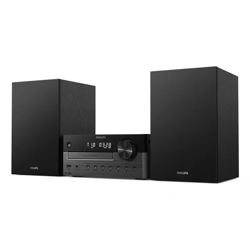 Philips TAM4505M2/12 kotiaudiöjärjestelmä mikrojärjestelmä 80 W musta, tummanharmaa