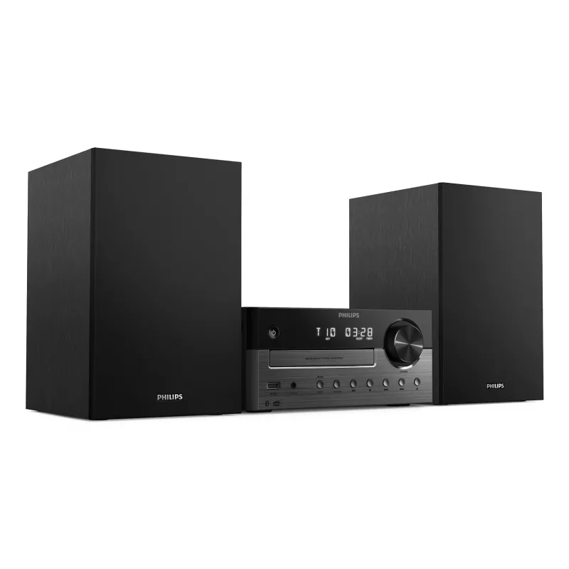 Philips TAM4505M2/12 kotiaudiöjärjestelmä mikrojärjestelmä 80 W musta, tummanharmaa