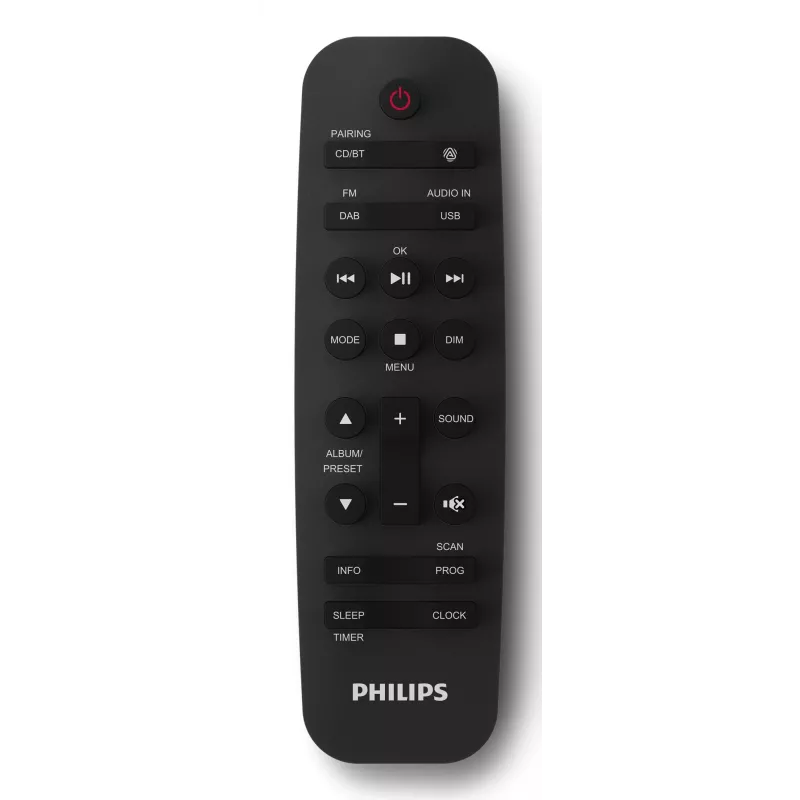 Philips TAM4505M2/12 kotiaudiöjärjestelmä mikrojärjestelmä 80 W musta, tummanharmaa