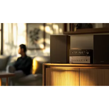 Philips 3000 series TAM3505M2/12 kotiaudiöjärjestelmä Home Audio -mikrojärjestelmä 20 W musta