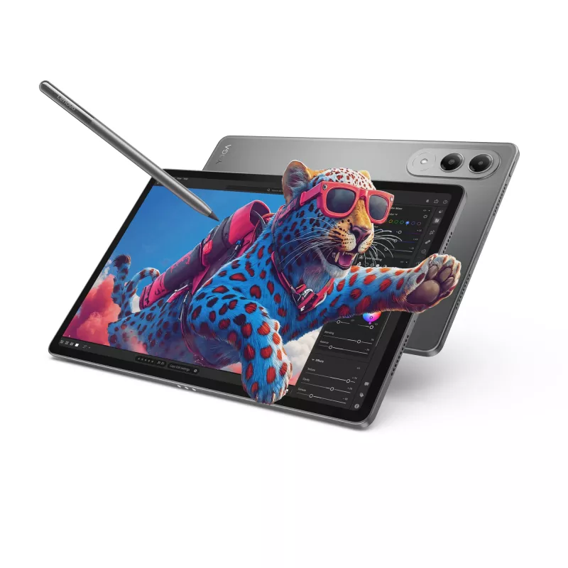 Lenovo Yoga Tab Snapdragon 256 GB 28,2 cm (11,1 inch) 12 GB Wi-Fi 7 (802.11be) Android 15 harmaa
