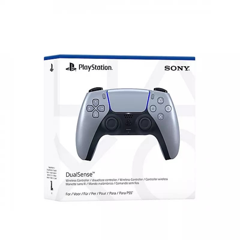 Sony DualSense langaton ohjain PlayStation 5:lle, Sterling Silver
