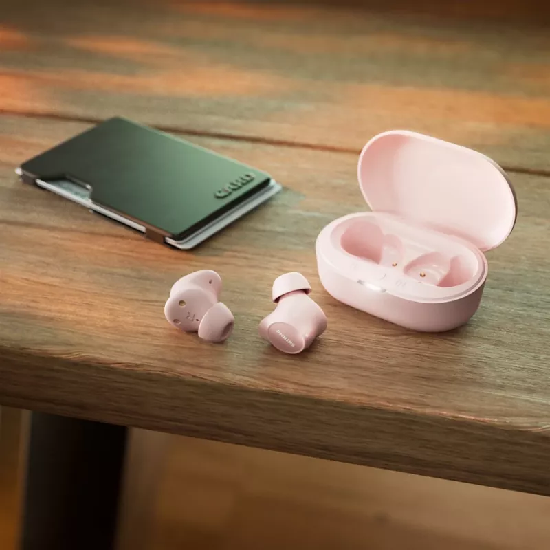 Philips TAT1209PK/00 kuulokkeet/headset True Wireless Stereo (TWS) In-Ear puhelut/musiikki Bluetooth pinkki