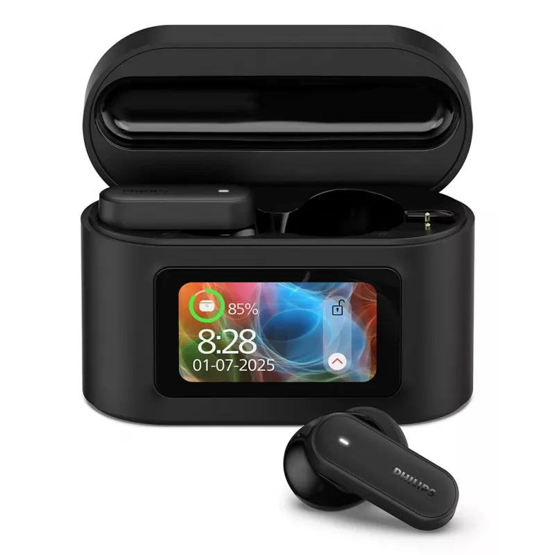Headset Philips TAT6000BK/00 True Wireless Stereo (TWS) Bluetooth In-ear, 20–20000 Hz, 10 m, musta