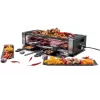 Raclette-grilli Unold Delice Basic 1200 W 8 henkilölle musta ruostumaton teräs