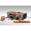 Raclette-grilli Unold Delice Basic 1200 W 8 henkilölle musta ruostumaton teräs