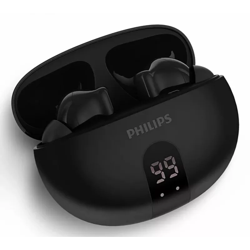 Langaton In-Ear-headset Philips TAT2520BK/00 — Bluetooth, 20–20000 Hz, 10 m kantama, 40 g, musta