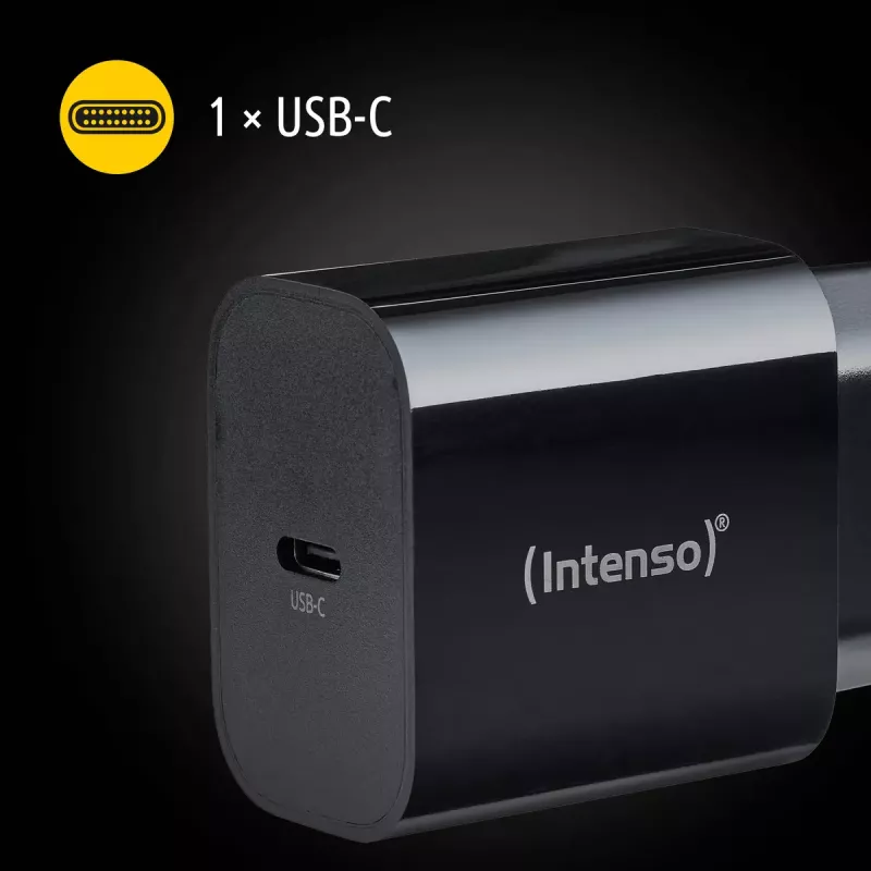 Virtalähde Intenso W20C 20W USB-C musta