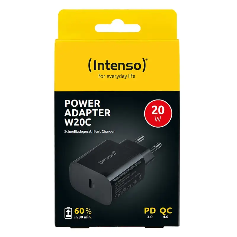 Virtalähde Intenso W20C 20W USB-C musta