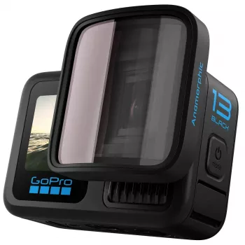 Linssi GoPro HERO13 Anamorphic Lens Mod musta