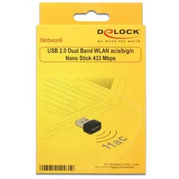 Verkkokortti DeLOCK 12461 WLAN 433 Mbit/s