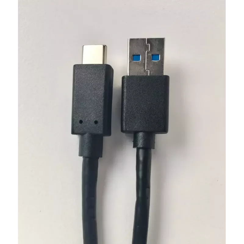 USB-kaapeli Helos 181542 USB 3.2 Gen 2 1 m USB A USB C musta