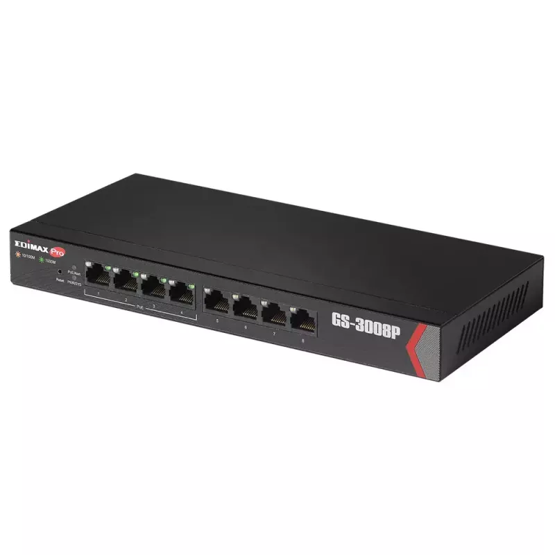 Hallittava kytkin Edimax GS-3008P