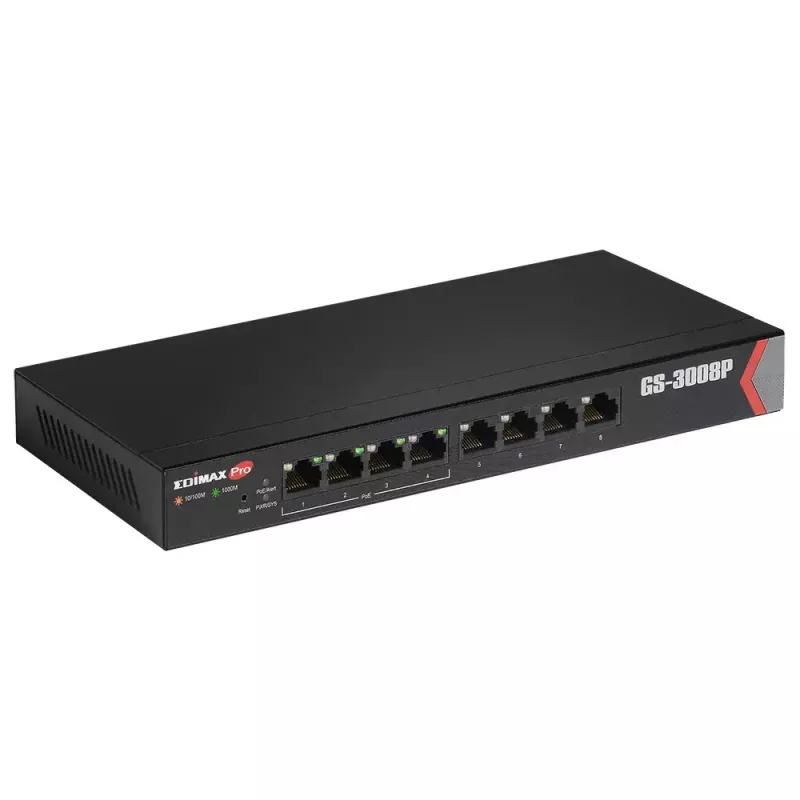 Hallittava kytkin Edimax GS-3008P