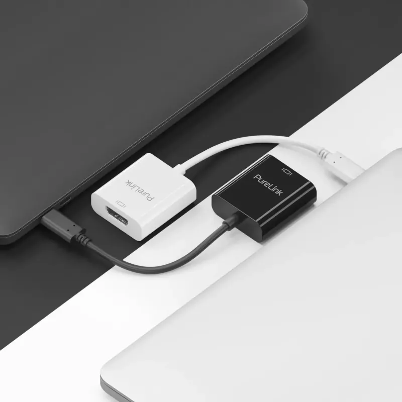 USB-näytönohjainsovitin PureLink IS181 musta