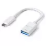 USB-kaapeli PureLink IS230 0,1 m USB-C - USB-A valkoinen