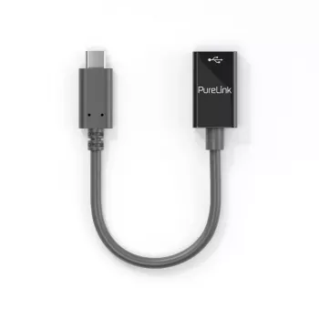 USB-kaapeli PureLink IS231 0,1 m USB-C USB-A musta