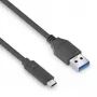 USB-kaapeli PureLink IS2611-010 USB 3.2 Gen 2 1m USB-C USB-A musta