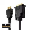 HDMI-DVI-kaapeli PureLink PI3000-005 0,5 m