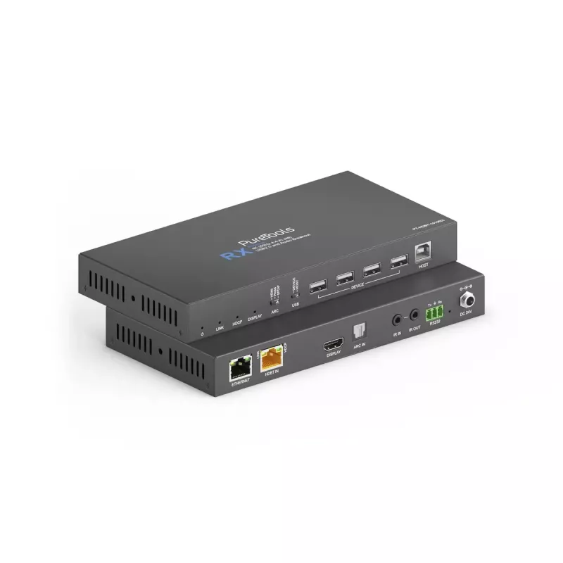 AV-lähetin ja -vastaanotin PureTools PT-HDBT-1010 100 m 18 Gbit/s