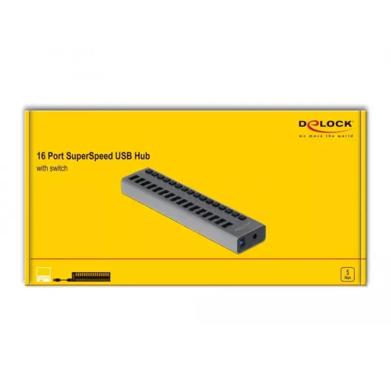 USB-keskitin DeLOCK 63739