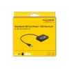 Kortinlukija DeLOCK 91756 musta MicroSD SD MMC USB 5 Mbit/s