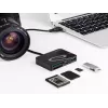 Kortinlukija DeLOCK 91756 musta MicroSD SD MMC USB 5 Mbit/s