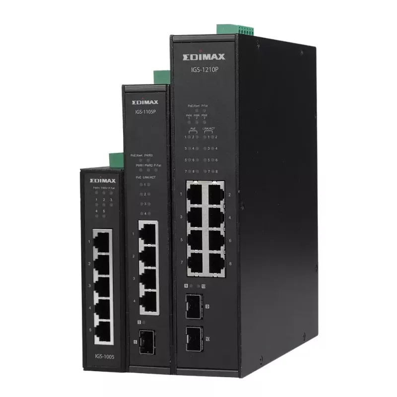 Hallitsematon kytkin Edimax IGS-1005 L2 Gigabit Ethernet 5 porttia