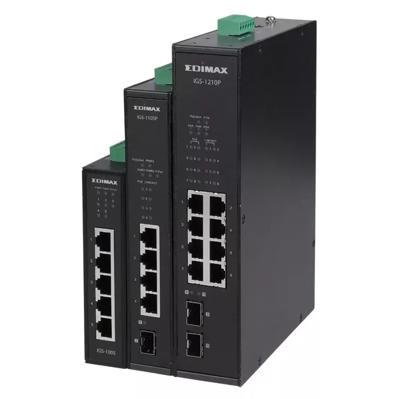Hallitsematon kytkin Edimax IGS-1005 L2 Gigabit Ethernet 5 porttia
