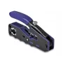 DeLOCK 90577 kaapelipuristin puristustyökalu musta sininen leveys 62 mm pituus 135 mm korkeus 20 mm