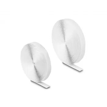 DeLOCK tarranauha itseliimautuva P 10 m x L 20 mm valkoinen