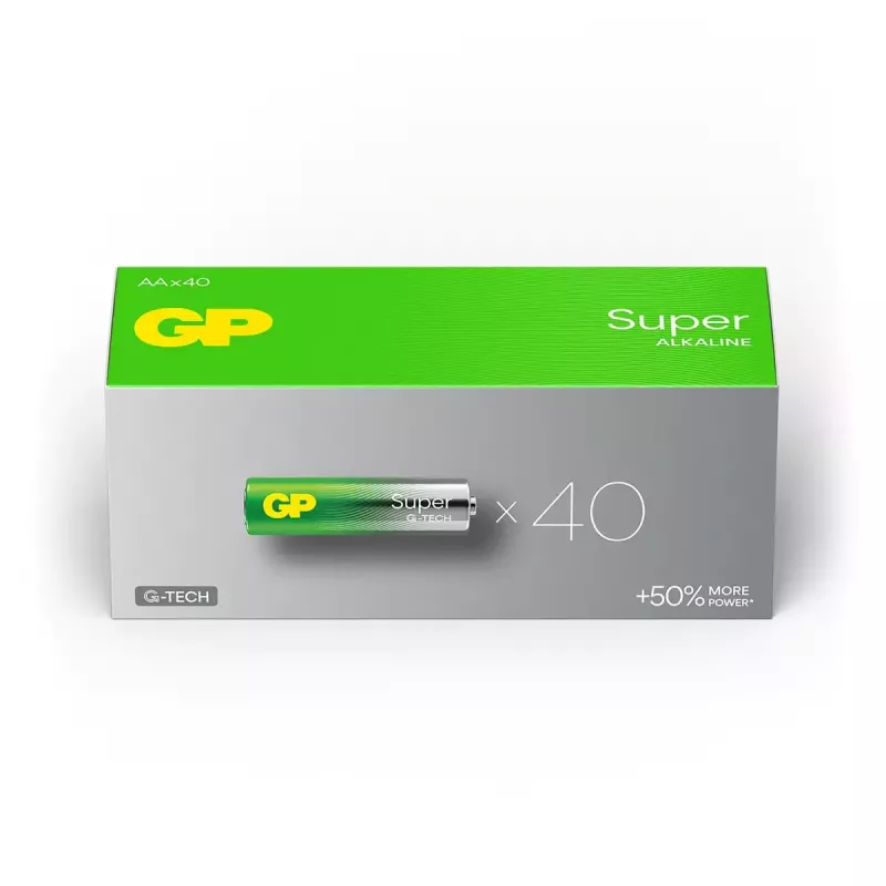 Kertakäyttöparisto GP Batteries 03015AETA-B40 AA alkaline