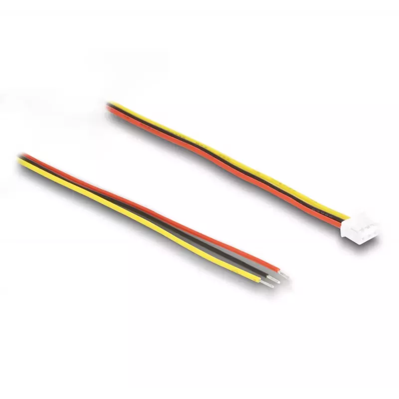 DeLOCK liitäntäkaapeli 3-pin kameramoduuleille V8 10 cm musta punainen keltainen