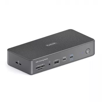 Kannettavan tietokoneen telakka PureLink VL-D200 johdollinen harmaa USB Power Delivery HDMI 2.0