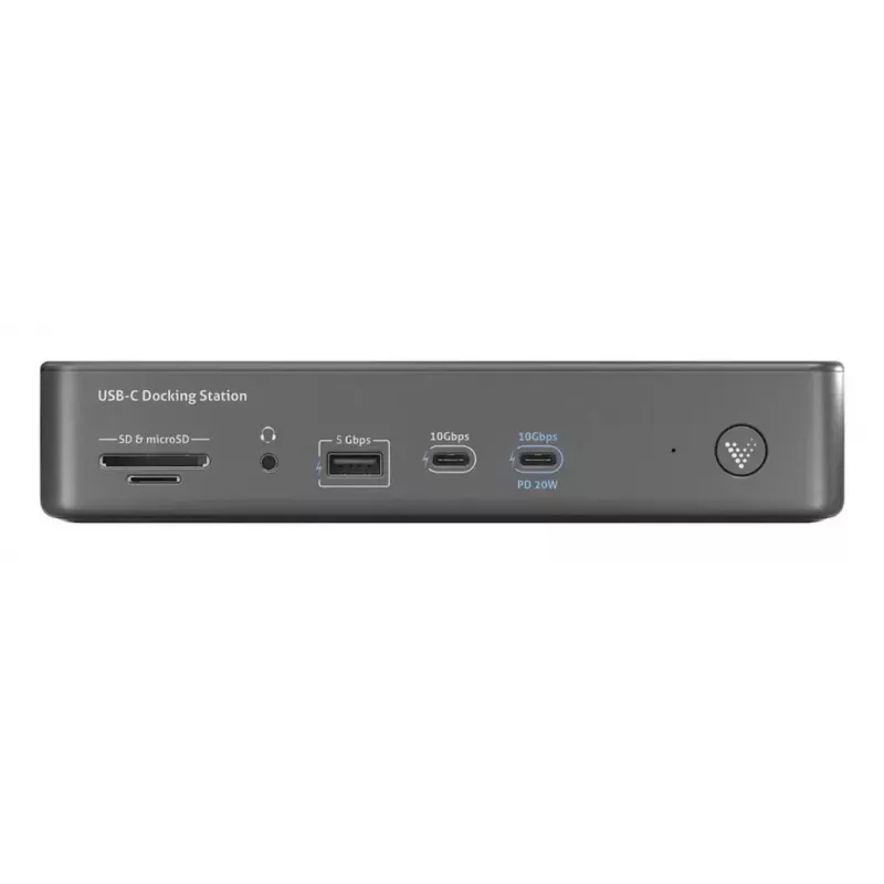 Telakointiasema PureLink VL-D230DL USB 3.2 Gen 2 Type-C harmaa johdollinen