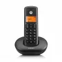 Langaton DECT-puhelin MOTOROLA E201 — langaton luuri handsfree-toiminnolla, jopa 50 rekisteröintiä