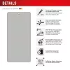 Displex Privacy Screen Protector (10H) Samsung Galaxy S25 Ultralle, Eco-asennuskehys, privacy-suodatin