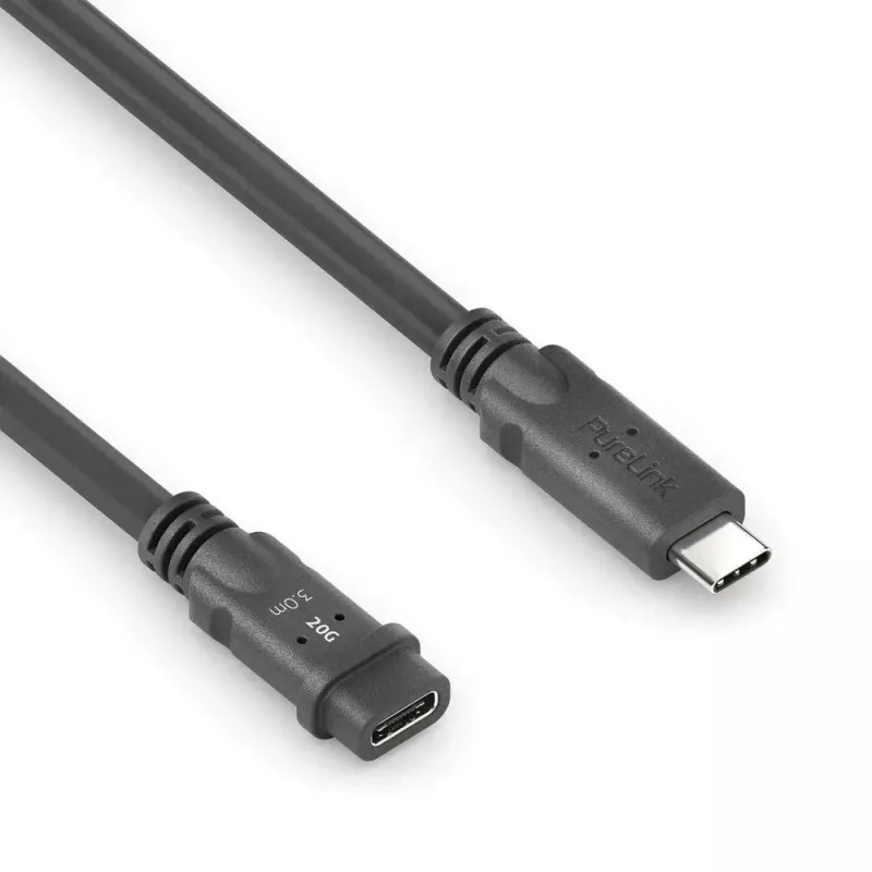 USB-kaapeli PureLink PI6630-030 USB4 Gen 2x2 3 m USB C musta