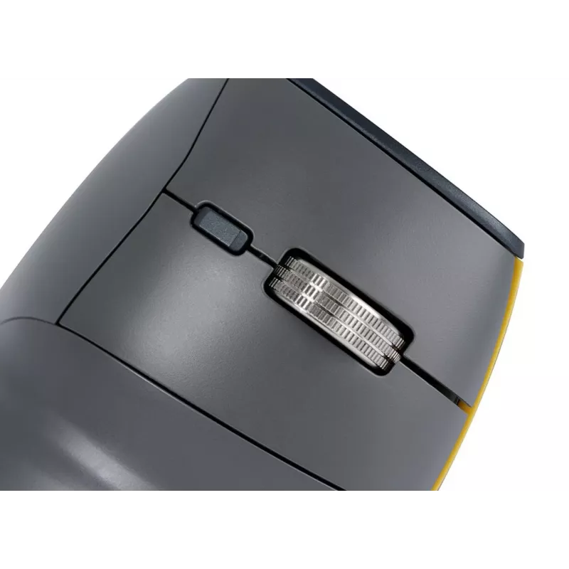 BakkerElkhuizen FastForward hiiri, oikeakätinen, pystysuunnittelu, optinen, RF Wireless + Bluetooth + USB Type-C, 500 DPI, harmaa