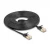 Verkkokaapeli DeLOCK RJ45 Cat.6A uros-uros U/FTP 5 m musta