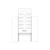 Seinäasennusalusta Sonoff RM433 RM433R2-BASE kaukosäätimen kiinnitykseen